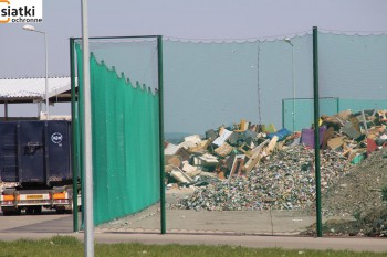 Siatki Wołomin - Siatka na składowisko odpadów komunalnych dla terenów Wołomina